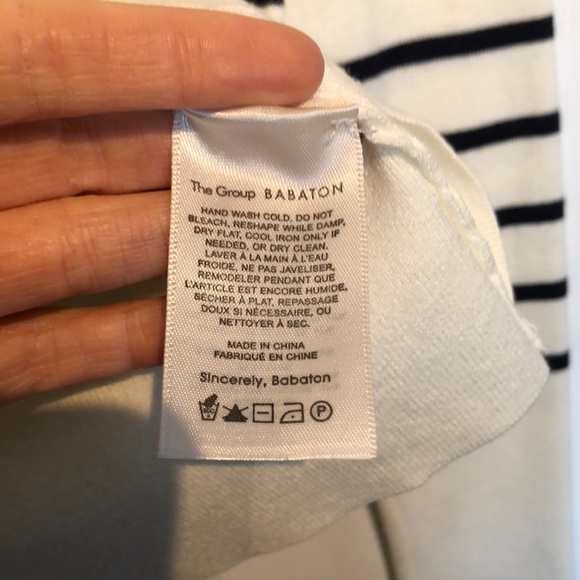 Striped Aritzia Babaton Sweater - Picture 3 of 4